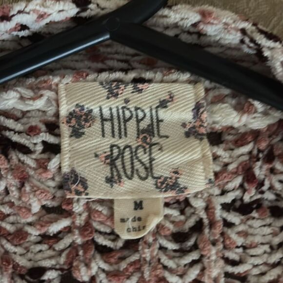 Hippee Rose Open Front Chunky Cardigan - Picture 6 of 6